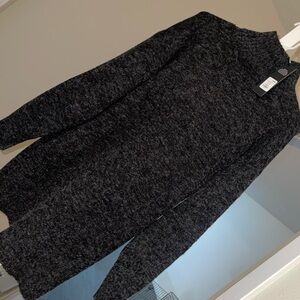 Fashionova turtleneck dress size small grey